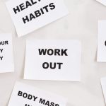 Collection of motivational health and fitness messages on cards. Inspire healthy habits and lifestyle changes.